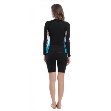 SeaSkin feminino dianteiro de neoprene de neoprene