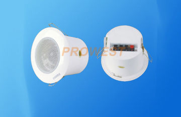 Waterproof Commercial Ceiling Speakers 3 Inch , 100v 1.5w / 3w / 6w
