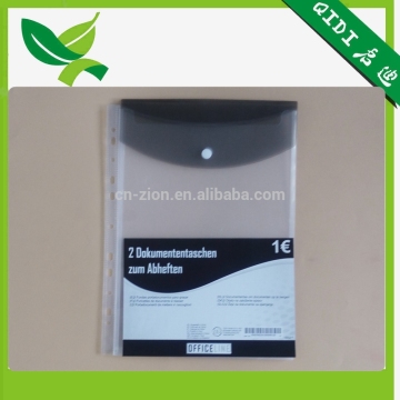 11 Hole Plastic File Bag