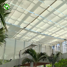 Electric Folding Roof Canopy for Heat Insulation and Shade in School Playgrounds