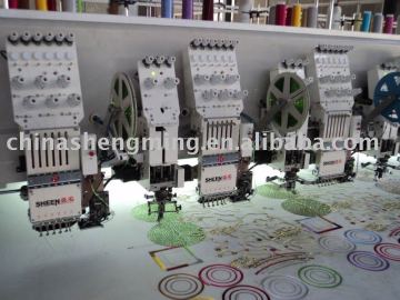 GG758 -621 SEQUIN + FLAT +COILING +CORDING COMPUTERIZED EMBROIDERY MACHINE