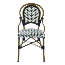 wicker bistro chair ratan french bistro chairs cafe
