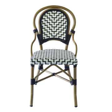 wicker bistro chair ratan french bistro chairs cafe