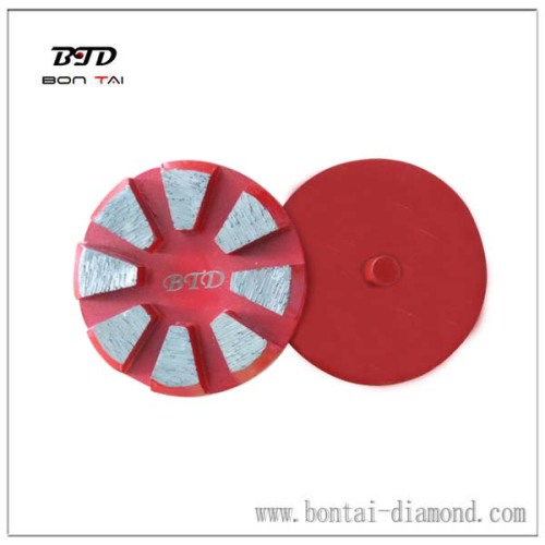 one pin concrete diamond grinding block