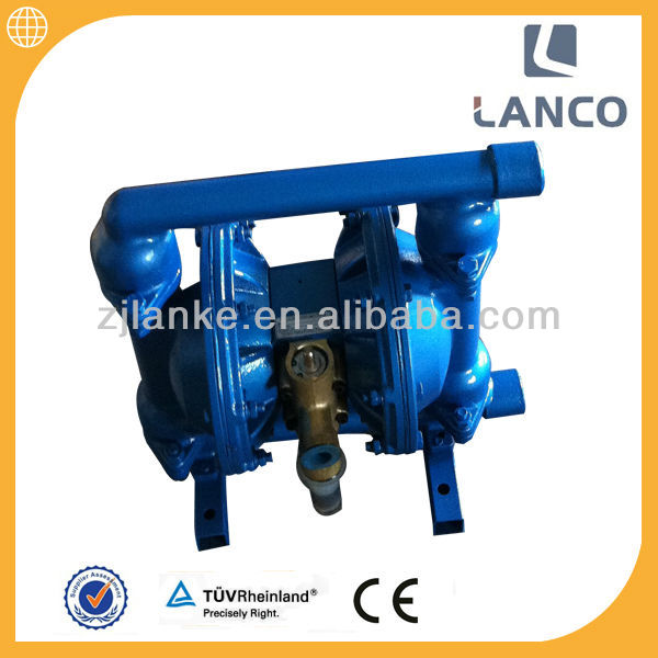 stainless steel 316 material pneumatic double diaphragm pump with corrosion resistance