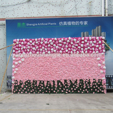 SJ400928 Ready made flower wall/custom made flower wall/rose wall sale