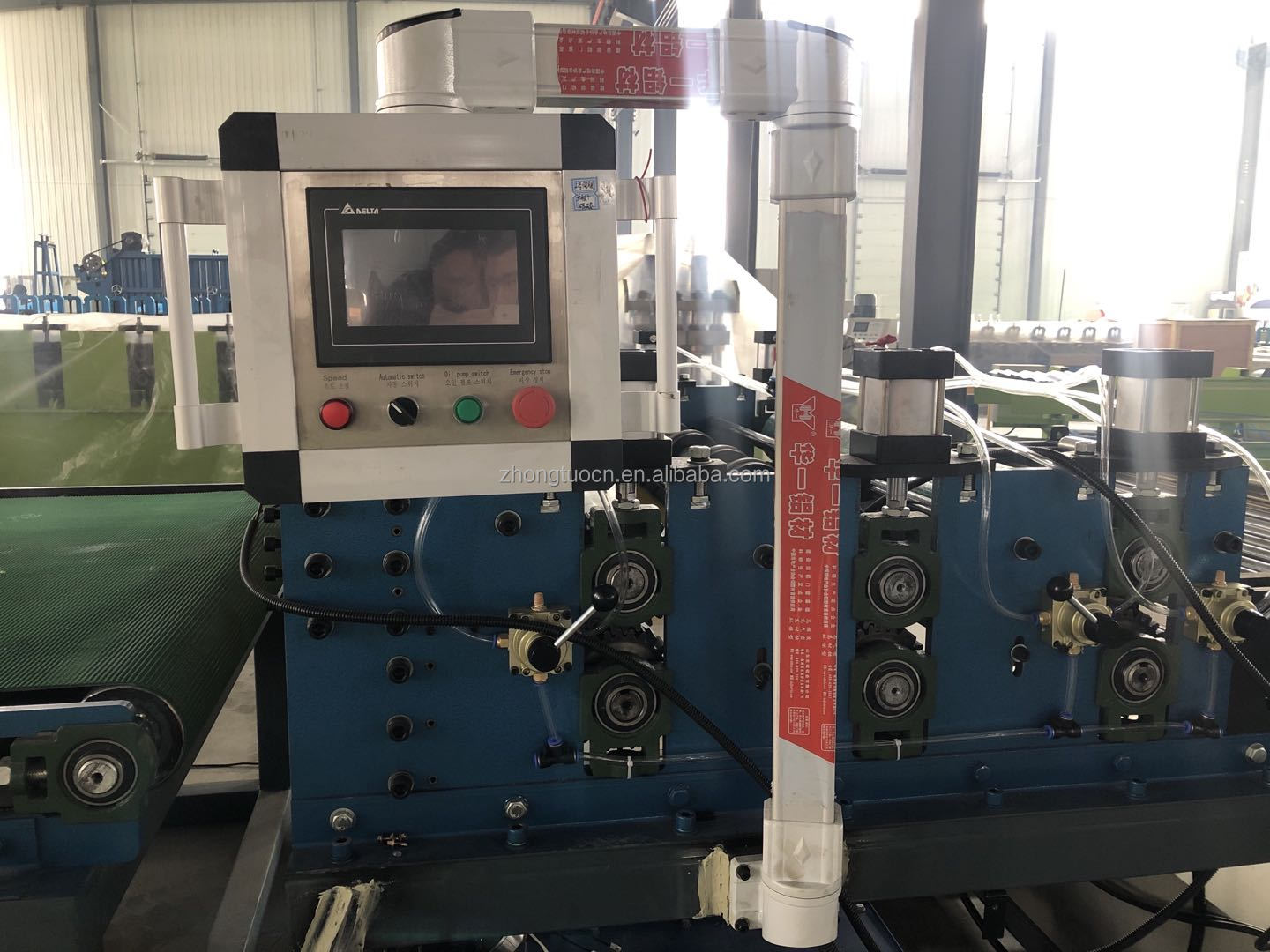 Popular good quality metal cut to length combined slitting machine