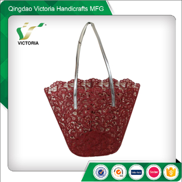 original factory quality red lace bags