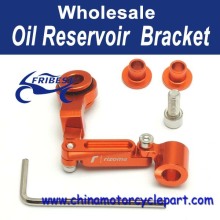 Orange CNC Reservior Cap Bracket CNC Motorcycle Bracket Reservoir Support Holder FBRUN016OR
