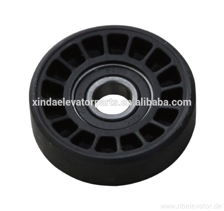 Step wheel 76x22 bearing 6203 for escalator spare part