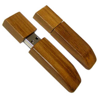 Wooden Box 4gb Branded USB Flash Drive