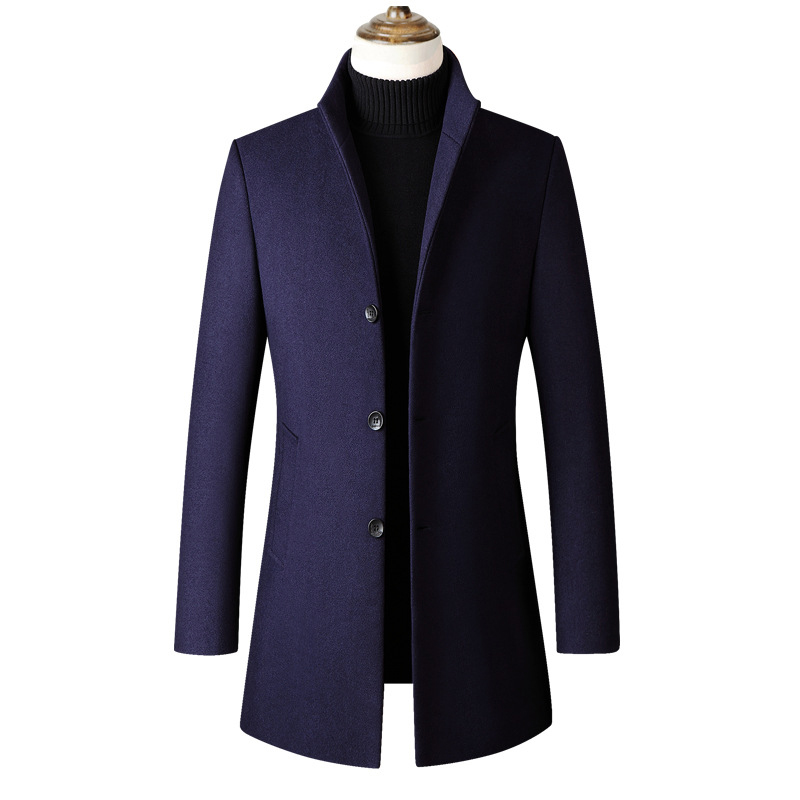 Mens Wool Coat Jacket