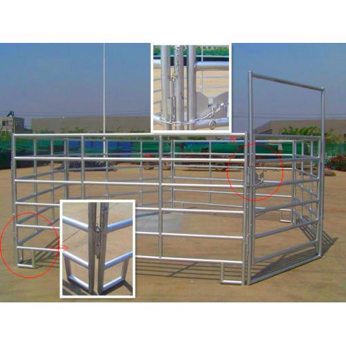 pagar pvc kuda / panel pagar logam ternakan