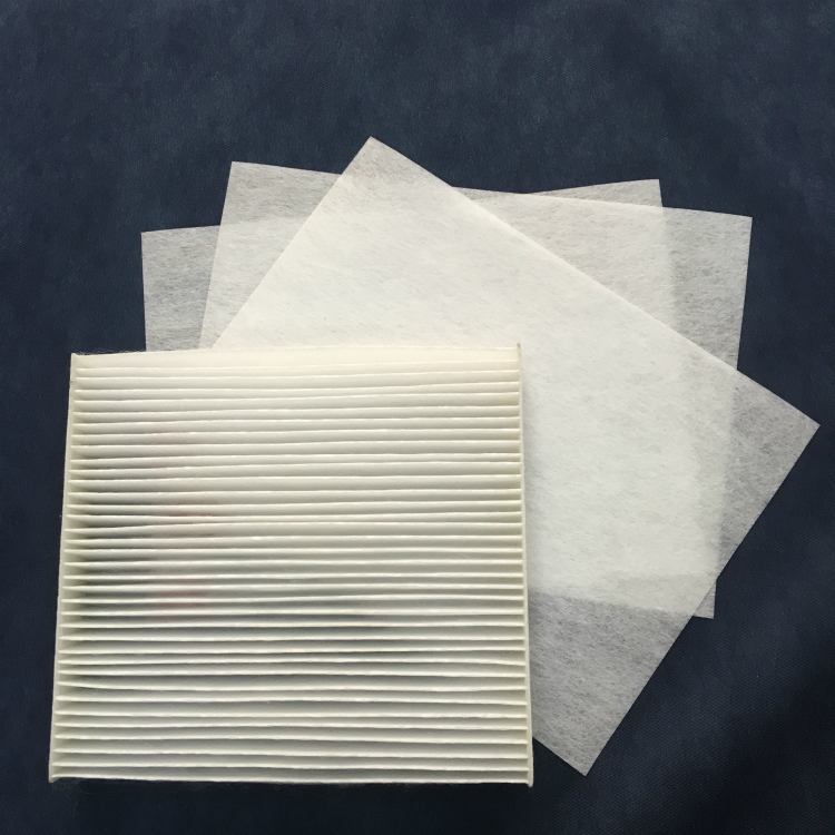 Air Nonwoven Filter Fabric Hot Air-Through Spunbond Product Rolls