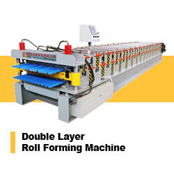 Cangzhou customized perforated metal door roller shutter roll forming machine