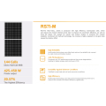 450W Half Cell 5BB para paneles solares