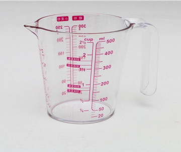 500ml Hot Sell Plastic Measuring Cup
