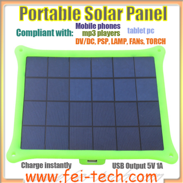 5W instant mobile phone solar charger