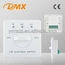 Wireless Fan Regulator Switch In Three-speed Control With Light