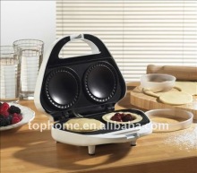 2 holes pie maker