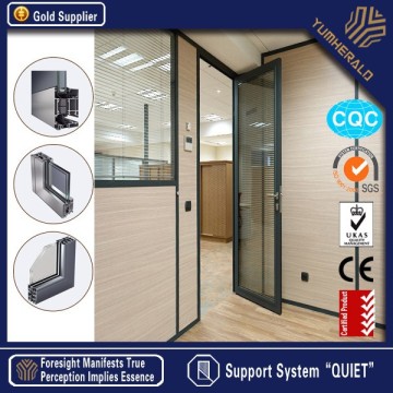 Aluminum Frame Glass Swing Door