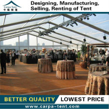 Surprising quality large party tents with transparent fabric for catering on sale