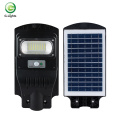 ABS 120w 180w 240w 300w tudo em um poste de luz solar LED