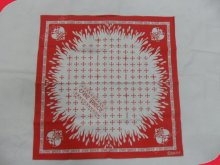 Water Absorbing 100% Cotton Silkscreen Printing Personalized Handkerchiefs For Wedding