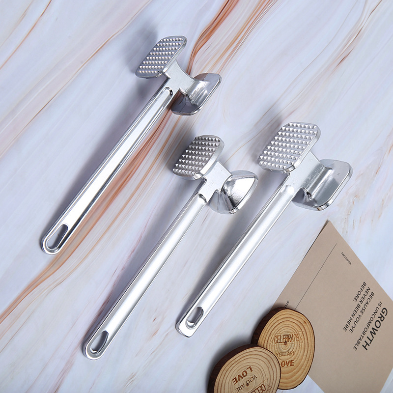 Small Tool Aluminum Alloy Square Meat Hammer