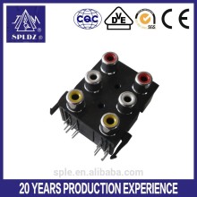 6 pin rca jack socket AV6-8.4-19