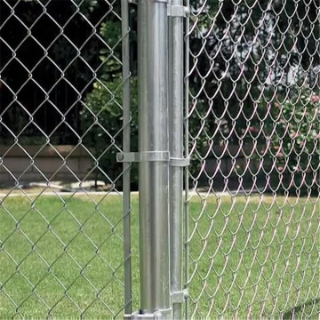 Galvanized Chain Mesh Fence Opening