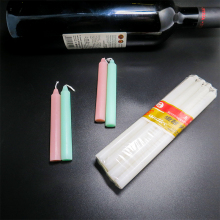 many size colorful stick candles wholesale
