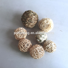 Rattan ball, natural grass ball, pet ball
