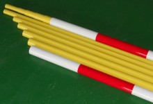 Fiberglass insulation shaft of topography instrument plumment