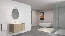 Mdf Melamine Vanity Bathroom