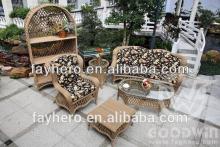 GW0105 outdoor furniture synthetic rattan sofa set