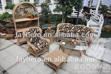 GW0105 outdoor furniture synthetic rattan sofa set