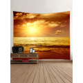 Tapestry Wall Hanging Sea Wave Beach Series Tapestry Sunrise Dusk Tapestry for Bedroom Home Dorm Decor