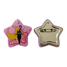 Custom Metal Printing Techniques Available tinplate badge