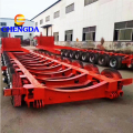 MultiAxle Lowboy Trailer 100 Ton untuk dijual Afrika