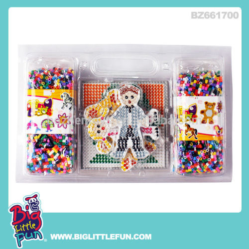 Diy bead kits,plastic bead toy