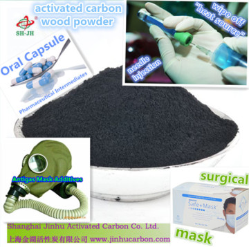 High Quality Wood based Activated Carbon chemical reagent