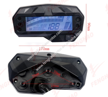 7 Color Universal Gauge Digital Electronics Indicator for Yamaha FZ16/FZ 2.0 Motorcycle Speedometer
