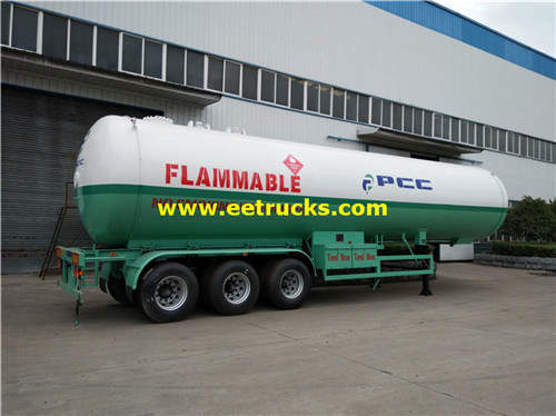 60CBM 30ton NH3 Trailers Tanker