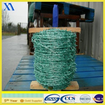 2.0mm diameter barbed wire/galvanized barbed wire/plastic barbed wire