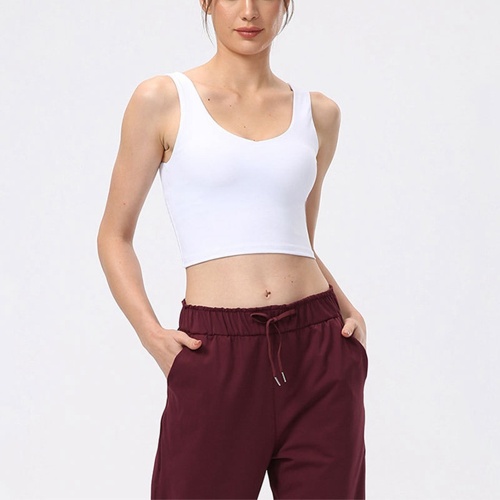 Padded Yoga Bra High Impact tops