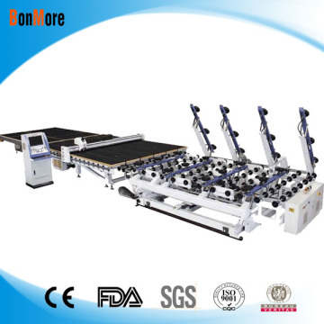 Glass cutting machine and optical glass cutting machine