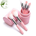 Beauty Face Makeup Creations Brushes Set Pink