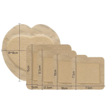 Silicone Foam Dressing with Border Wound Care Wound Heal