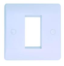 1Gang One Module Media Plate